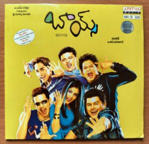 BOYS - A.R. Rahman Telugu Audio Cd
