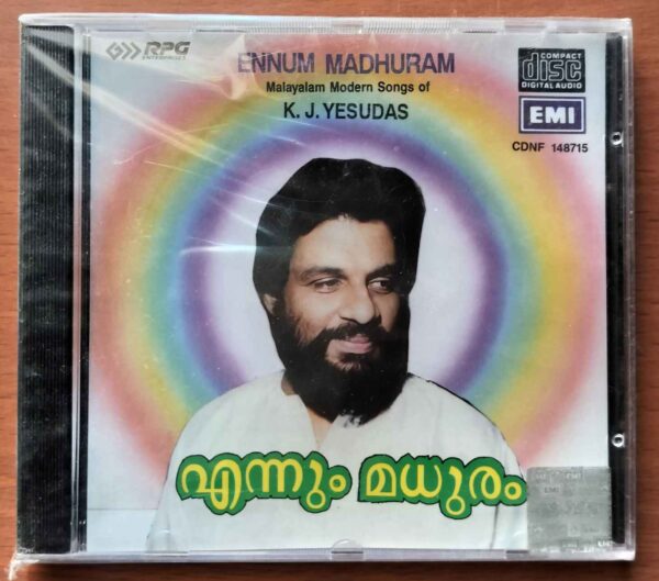 ENNUM MADHURAM MALAYALAM MODERN SONGS OF K.J. YESUDAS - Imported Malayalam Audio Cd (FACTORY SEALED PACK)