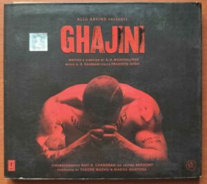 GHAJINI - A.R. Rahman Hindi Audio Cd