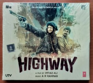 HIGHWAY - A.R. Rahman Hindi Audio Cd (FACTORY SEALED PACK)