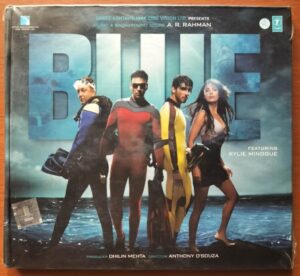 BLUE - A.R. Rahman Hindi Audio Cd (FACTORY SEALED PACK)
