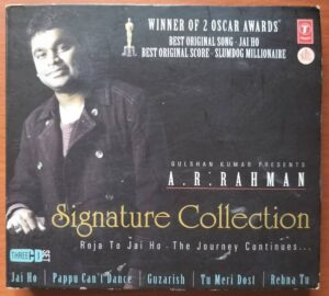 SIGNATURE COLLECTION - A.R. Rahman 3Cd Pack Hindi Audio Cd