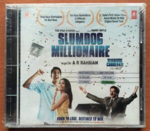 SLUMDOG MILLIONAIRE - A.R. Rahman Hindi Audio Cd (FACTORY SEALED PACK)