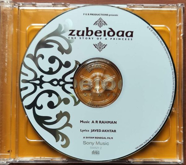 ZUBEIDAA - A.R. Rahman 2CD Pack Hindi Audio Cd - Image 2