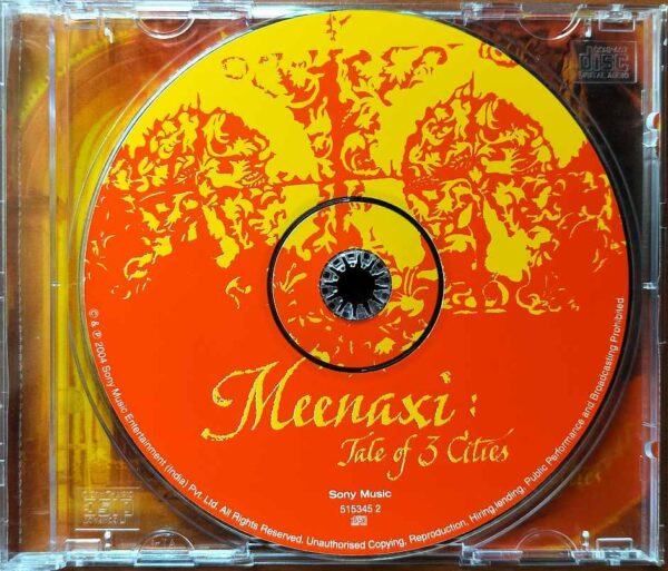 MEENAXI : TALE OF 3 CITIES - A.R. Rahman Hindi Audio Cd - Image 2