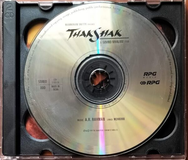 THAKSHAK - A.R. Rahman Hindi 2CD Pack Audio Cd - Image 2