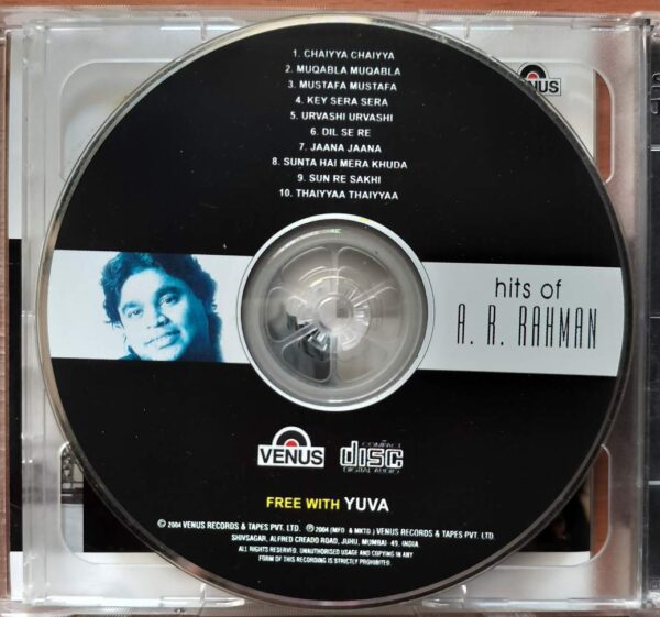 YUVA - A.R. Rahman Hindi 2CD Pack Audio Cd - Image 3