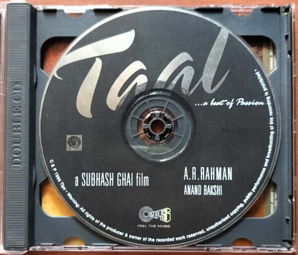 TAAL - A.R. Rahman Hindi 2CD Pack Audio Cd - Image 2