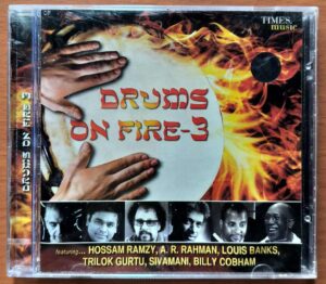 DRUMS ON FIRE -3 - A.R. Rahman Album Audio Cd