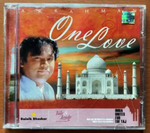 ONE LOVE - A.R. Rahman Album Audio Cd