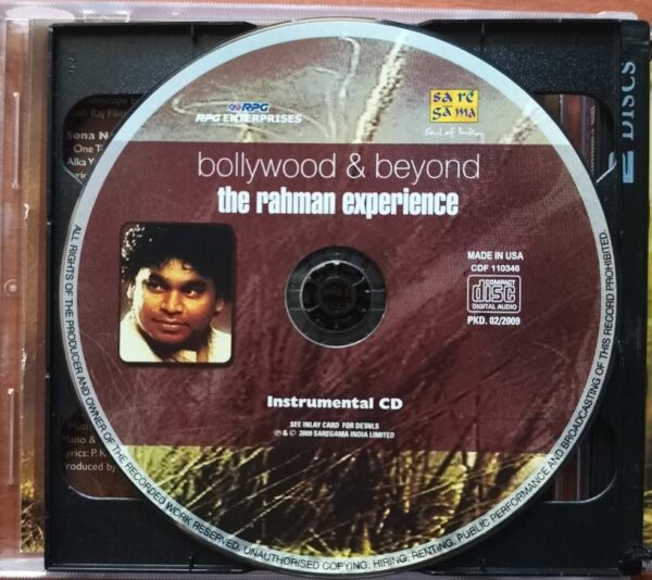 THE RAHMAN EXPERIENCE BOLLYWOOD & BEYOND - A.R. Rahman Imported 2CD Value Pack Audio Cd - Image 3