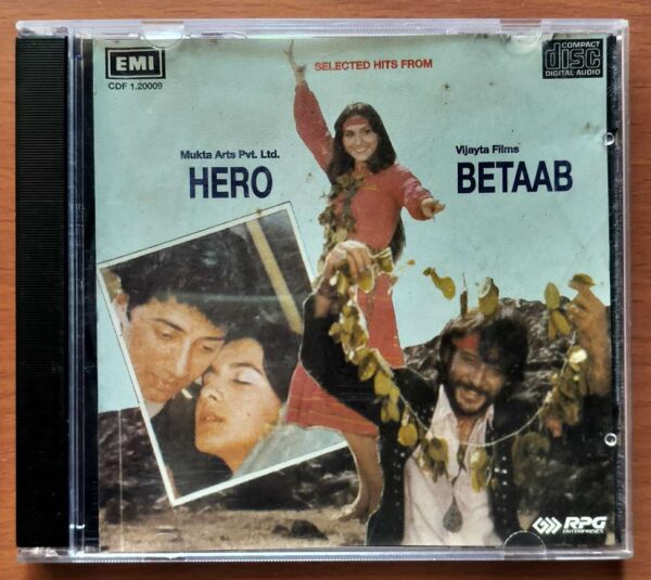 HERO / BETAAB - Laxmikant Pyarelal & Rahul Dev Burman Hindi Imported Audio Cd