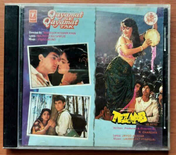 QAYAMAT SE QAYAMAT TAK / TEZAAB - Anand Milind & Laxmikant Pyarelal Hindi Audio Cd