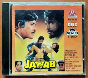 JAWAB - Anu Malik Imported Venus Melody Audio Cd