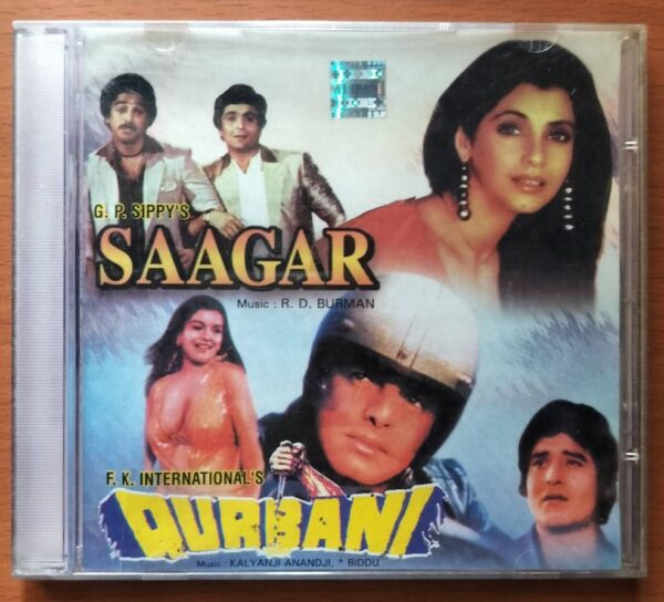 SAAGAR / QURBANI - R.D. Burman Hindi Audio Cd