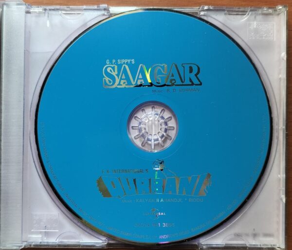SAAGAR / QURBANI - R.D. Burman Hindi Audio Cd - Image 2