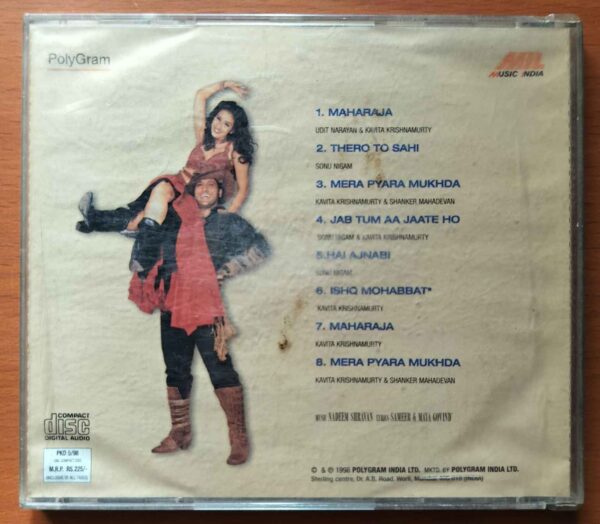 MAHARAJA - Nadeem Shravan Hindi Audio Cd - Image 3