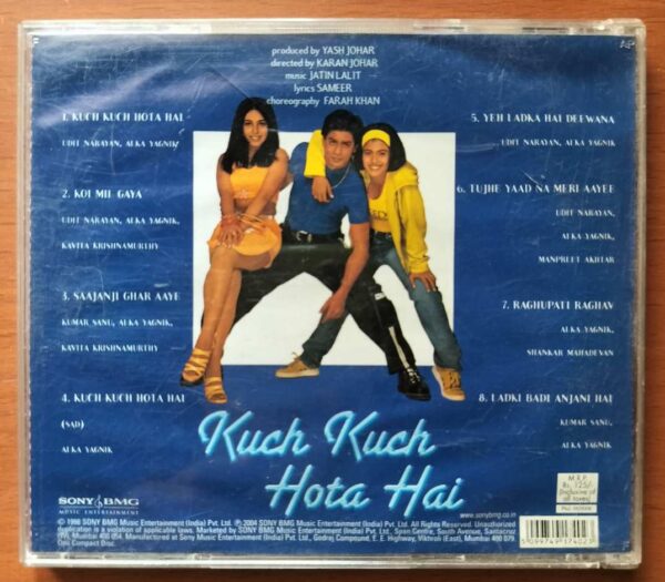 KUCH KUCH KOTA HAI - Jatin Lalit Hindi Audio Cd - Image 3