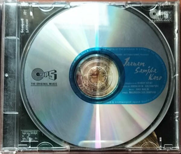 JAANAM SAMJHA KARO - Anu Malik Hindi Audio Cd - Image 2