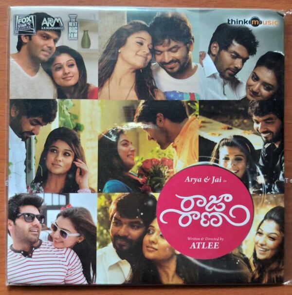 RAJA RANI - G.V. Prakash Kumar Telugu Audio Cd