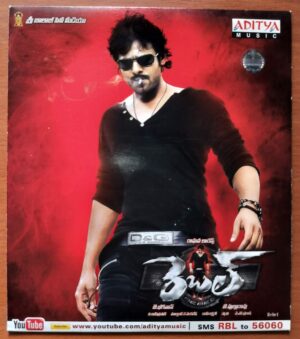 REBEL - Raghava Lawrence & Chinna Telugu Audio Cd (FACTORY SEALED PACK)