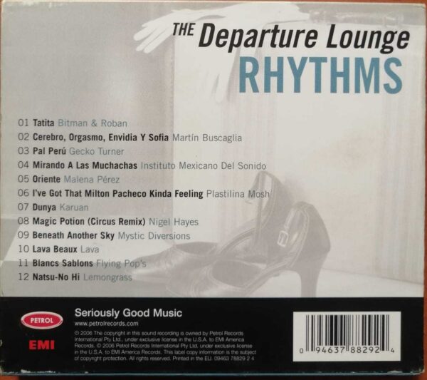 THE DEPARTURE LOUNGE RHYTHMS - English Album Audio Cd - Image 2
