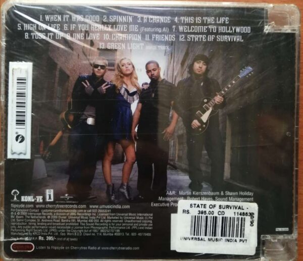 FILP SYDE STATE OF SURVIVAL - English Album Audio Cd (FACTORY SEALED PACK) - Image 2