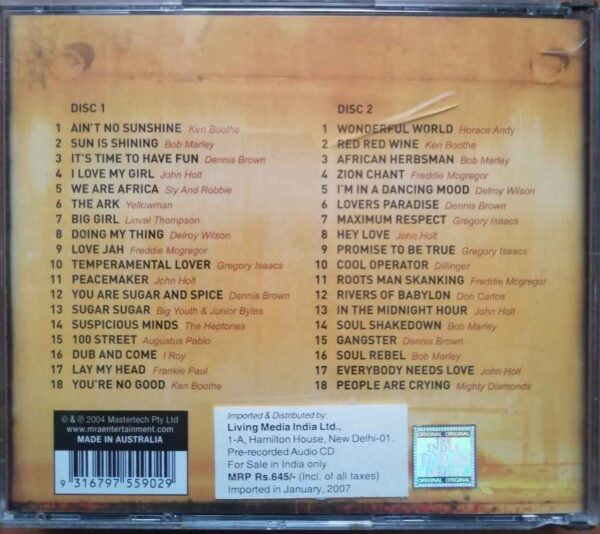 REGGAE GIANTS - English 2CD Pack Album Audio Cd - Image 4