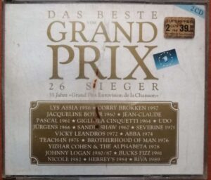 DAS BESTE VOM GRAND PRIX - English 2CD Pack Album Audio Cd