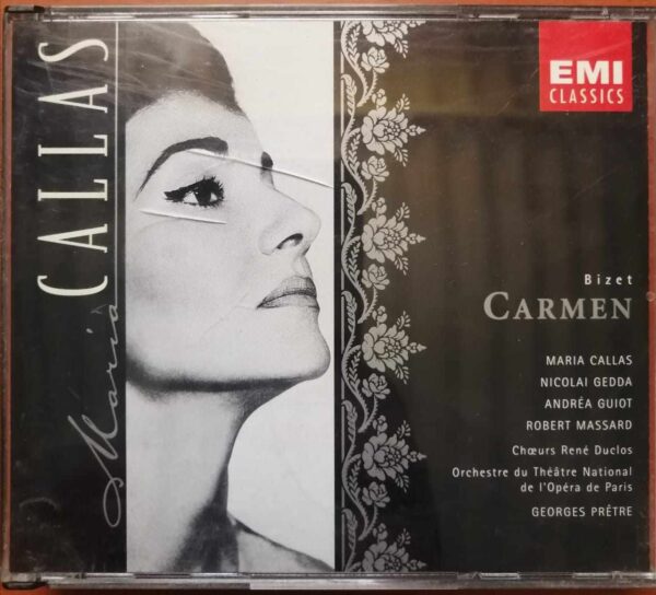 CALLAS BIZET CARMEN - English 2CD Pack Album Audio Cd