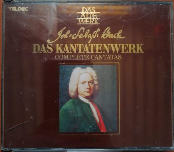 J.S. BACH DAS KANTATENWERK VOL-36 - Imported English 2CD Pack Album Audio Cd