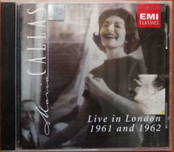 LIVE IN LONDON 1961 & 1962 CALLAS - PRETRE - SARGENT - Imported English Opera Album Audio Cd