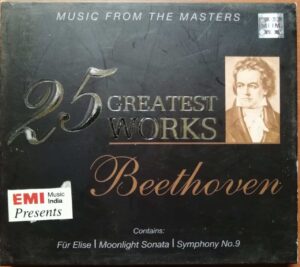 25 GREATEST WORKS BEETHOVEN - Symphony Album Audio Cd