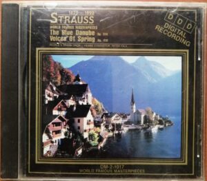 STRAUSS (1825-1899) WORLD FAMOUS MASTERPIECES - Imported Symphony Album Audio Cd