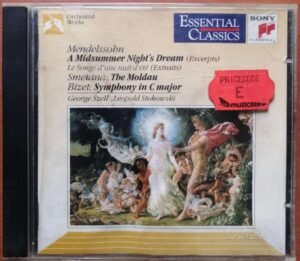 BZET SYMPHONY IN C MAJOR SMETANA THE MOLDAU STOKOWSKI SZELL - Imported Symphony Album Audio Cd