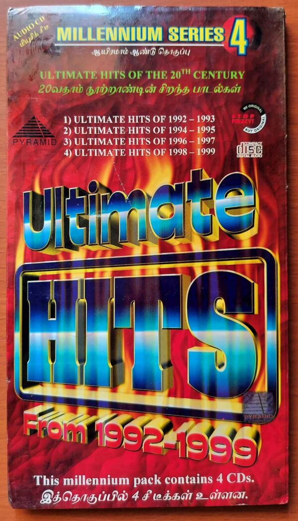 MILLENNIUM SERIES - (4) ULTIMATE HITS FROM 1992-1999 - Ultimate Hits Of The 20TH Century 4CD Pack Audio Cd (FACTORY SEALED PACK)