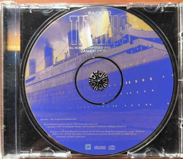TITANIC - James Horner Original Sound Track Audio Cd - Image 2