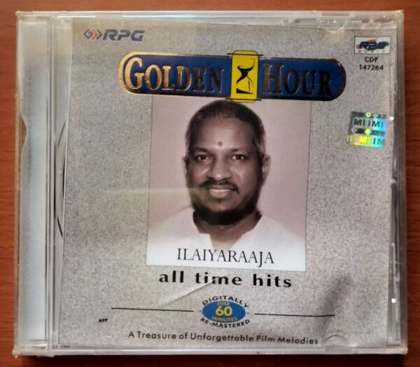 GOLDEN HOUR ILAIYARAAJA ALL TIME HITS - Ilayaraja Tamil Audio Cd (FACTORY SEALED PACK)