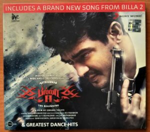 BILLA 2 / GREATEST DANCE HITS - Yuvan Shankar Raja (EXTRA TRACK) Tamil Audio Cd