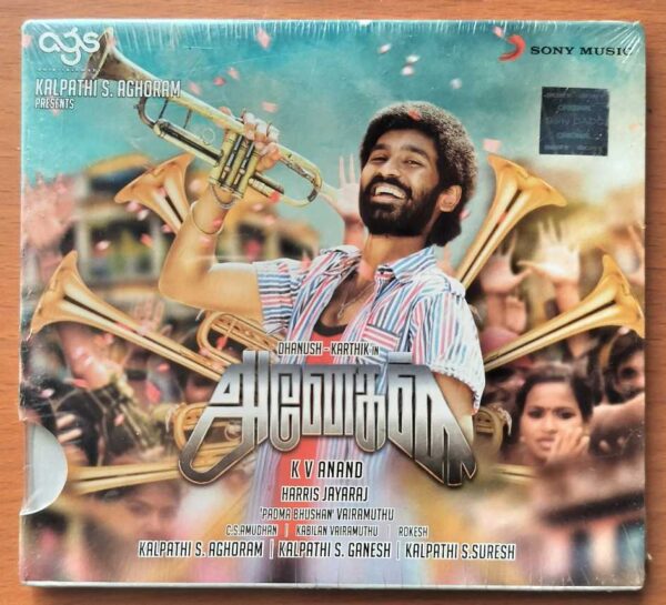 ANEGAN - Harris Jayaraj Tamil Film Audio Cd (FACTORY SEALD PACK)