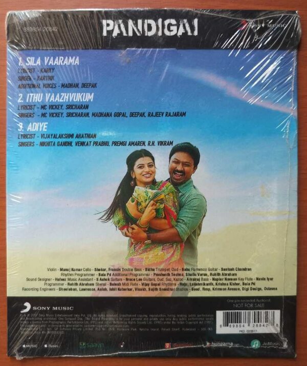 PANDIGAI - R.H. Vikram Tamil Audio Cd (FACTORY SEALED PACK) - Image 2