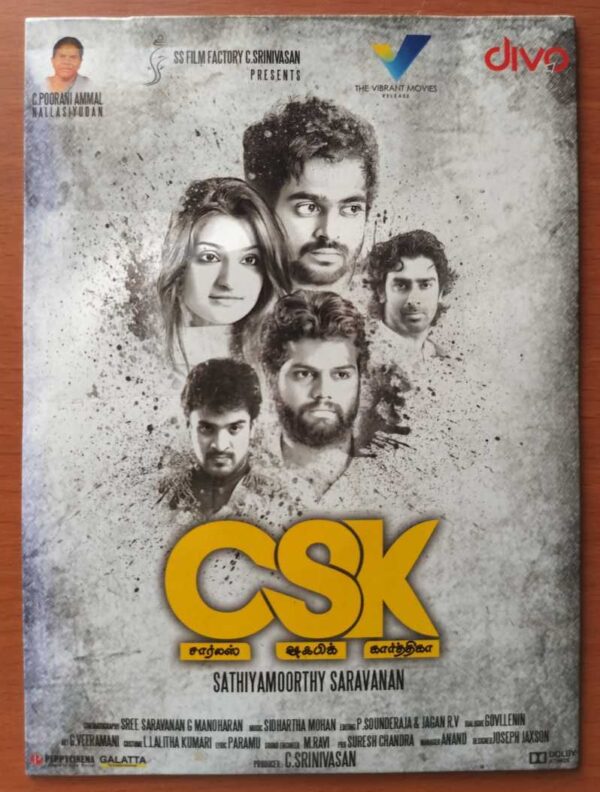 CSK - Sidhartha Mohan Tamil Audio Cd