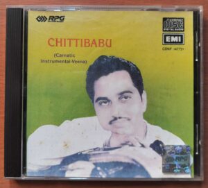 CHITTIBABU - Imported Carnatic Instrumental Veena Audio Cd