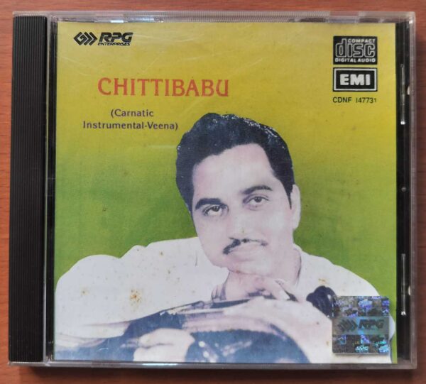 CHITTIBABU - Imported Carnatic Instrumental Veena Audio Cd