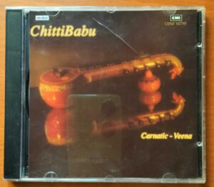 CHITTIBABU CARNATIC VEENA - Imported Classical Audio Cd