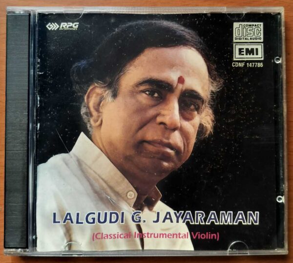 LALGUDI G. JAYARAMAN CLASSICAL INSTRUMENTAL - VIOLIN - Imported Audio Cd
