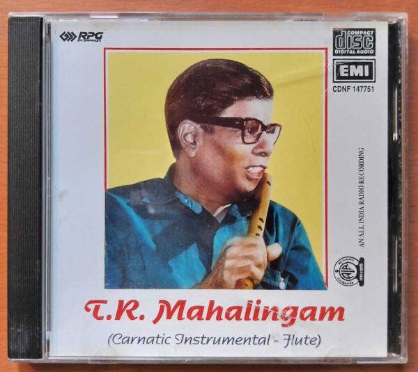 T.R. MAHALINGAM CARNATIC INSTRUMENTAL - FLUTE - Imported Carnatic Instrumental Audio Cd
