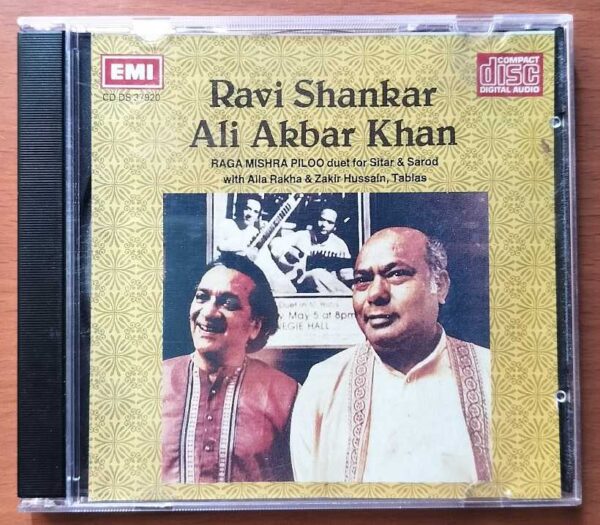 RAVI SHANKAR ALI AKBAR KHAN - Indian Instrumental Audio Cd