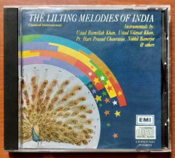 THE LILTING MELODIES OF INDIA - Classical Instrumental Audio Cd