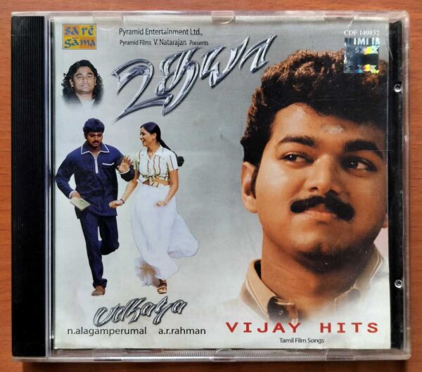 UDHAYA / VIJAY HITS - A.R. Rahman Tamil Audio Cd